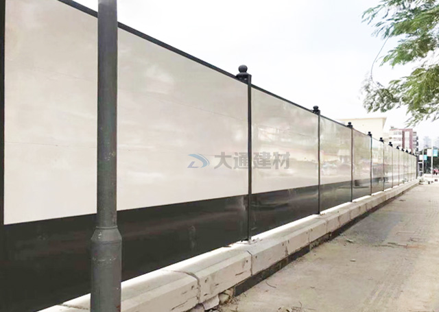 東莞鋼圍擋C類(lèi)烤漆款--東莞工地圍擋-東莞-深圳市大通建材有限公司鋼圍擋生產(chǎn)定制廠(chǎng)家